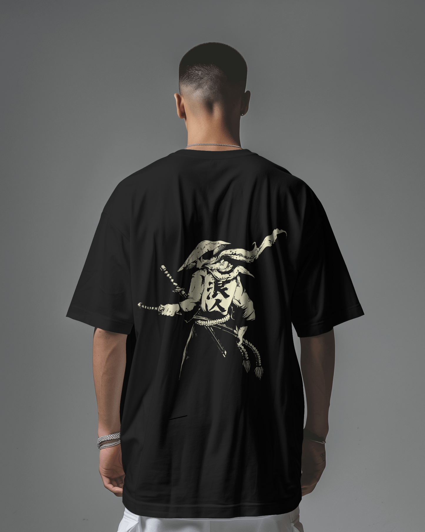 The Silent Sword - 240 GSM Oversized T-Shirt