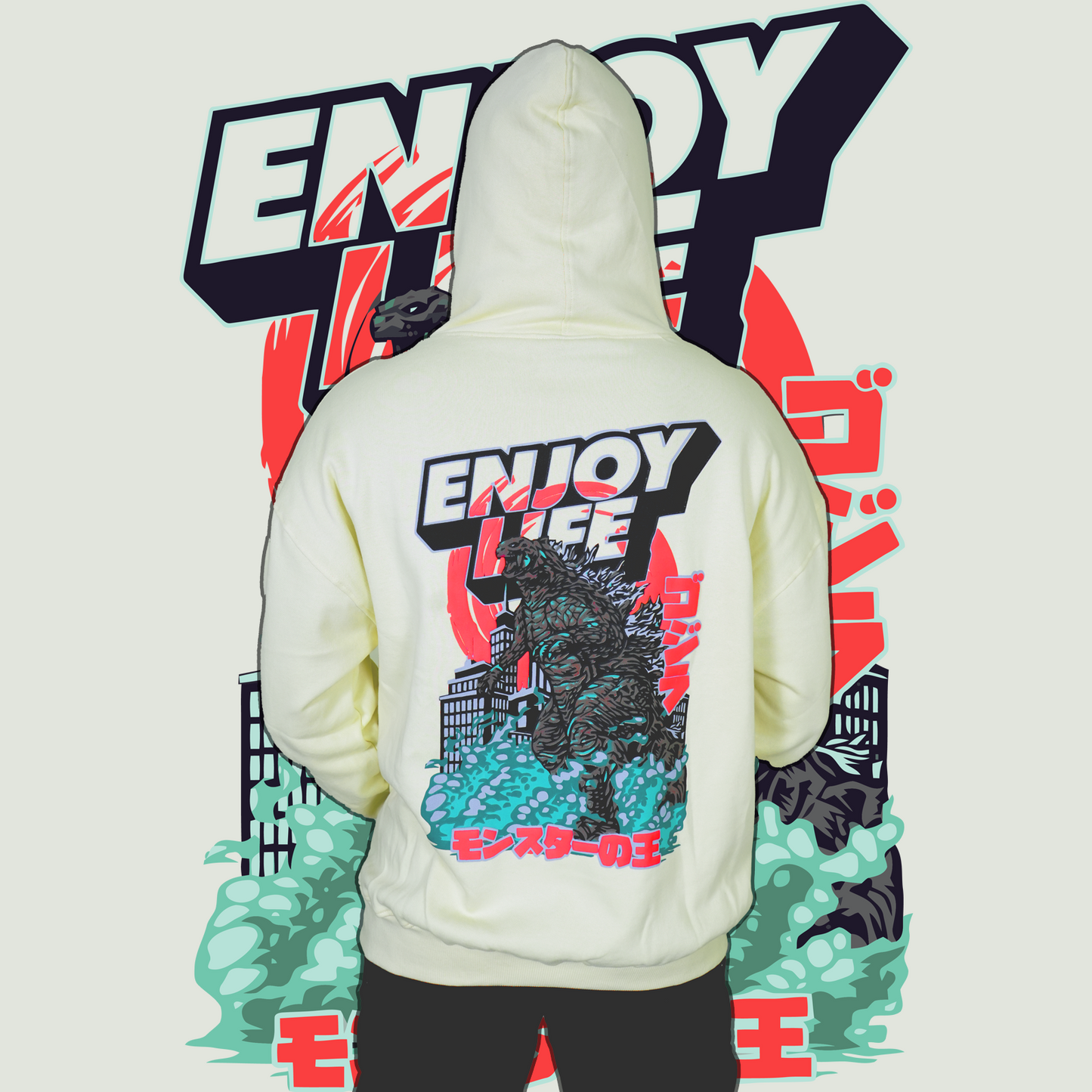 The Eternal Force - 300 GSM Oversized Hoodie