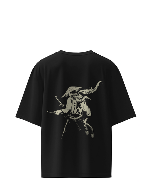 The Silent Sword - 240 GSM Oversized T-Shirt