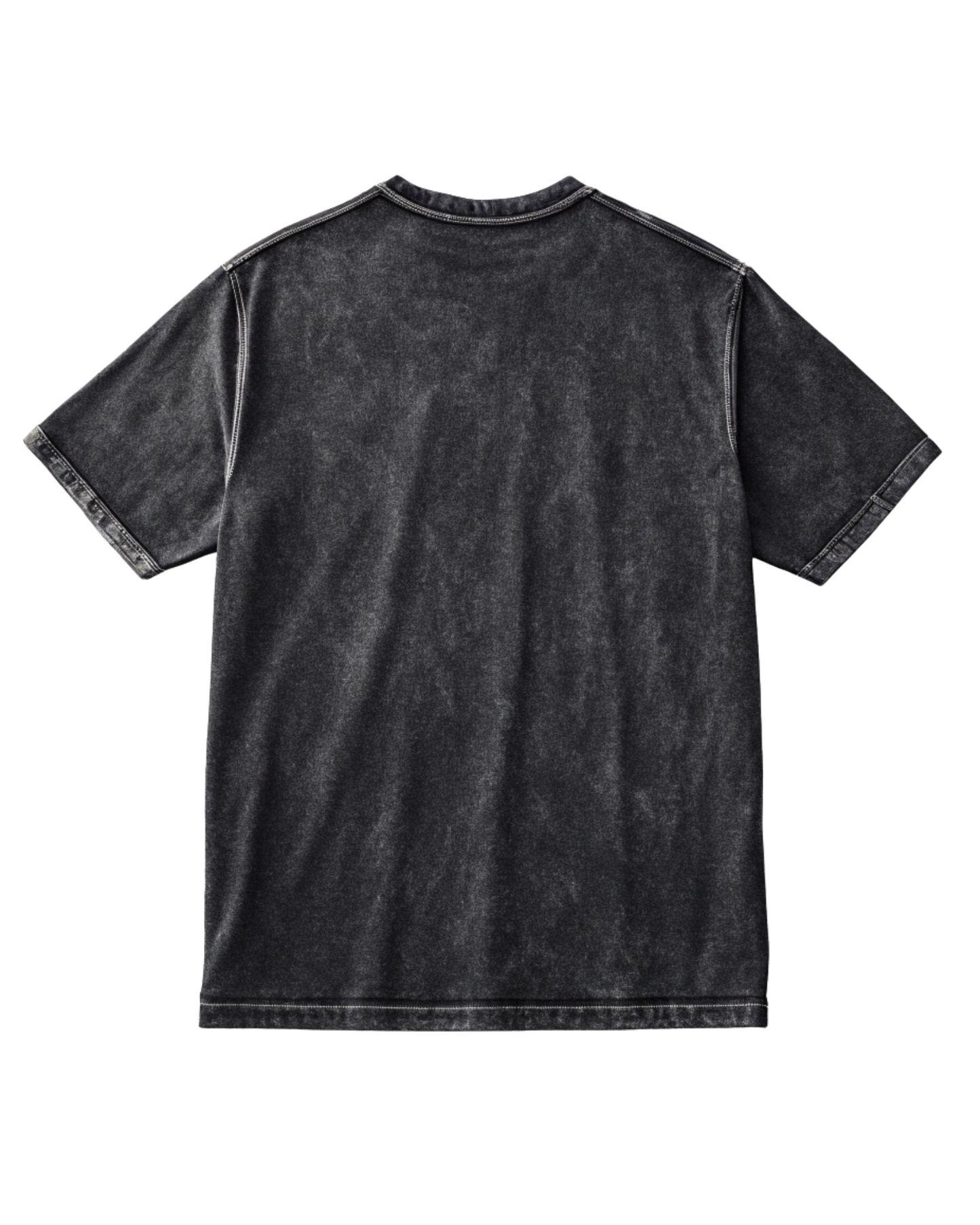 The Vermilion - 240 GSM Oversized Acid Wash T-Shirt