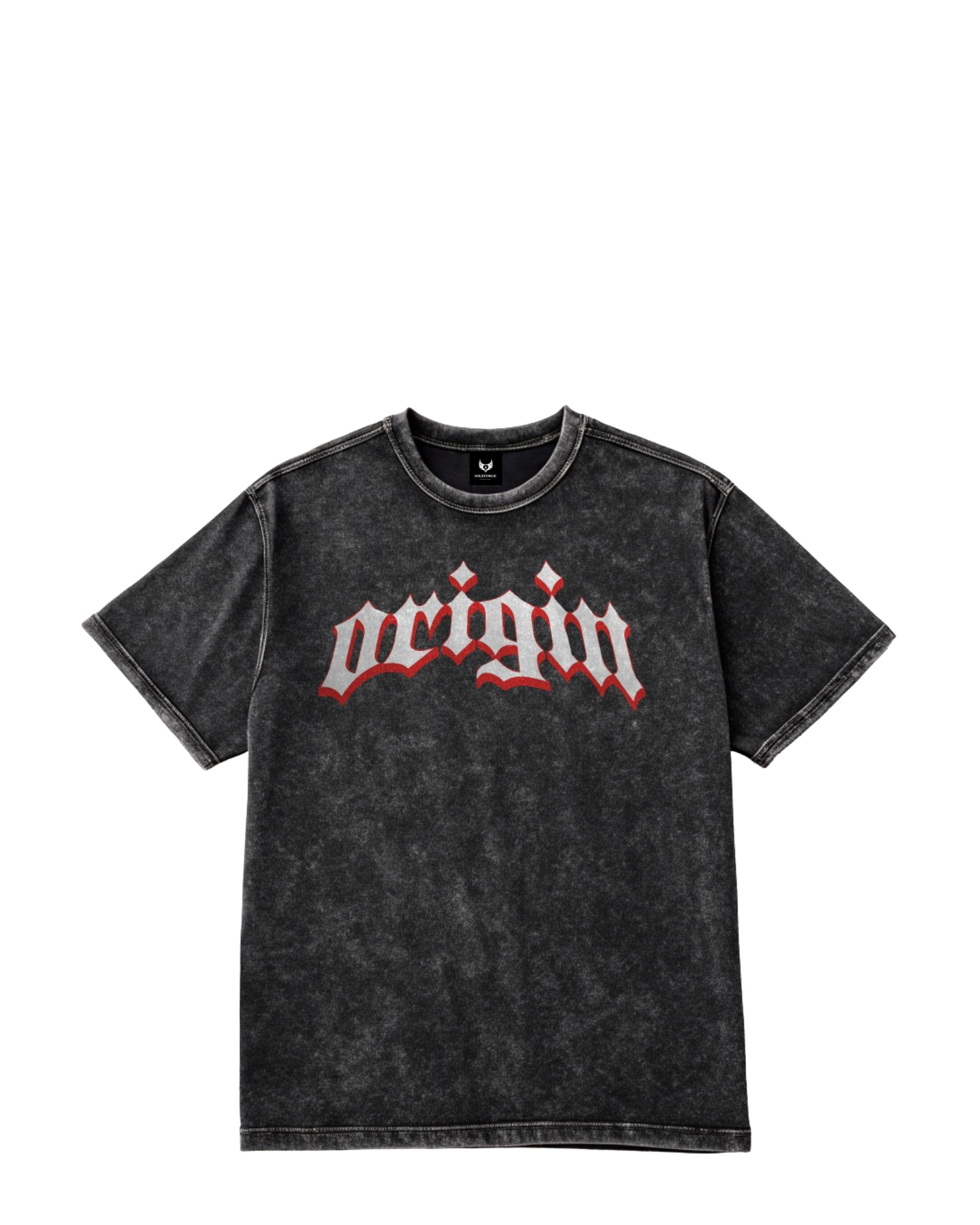 The Vermilion - 240 GSM Oversized Acid Wash T-Shirt