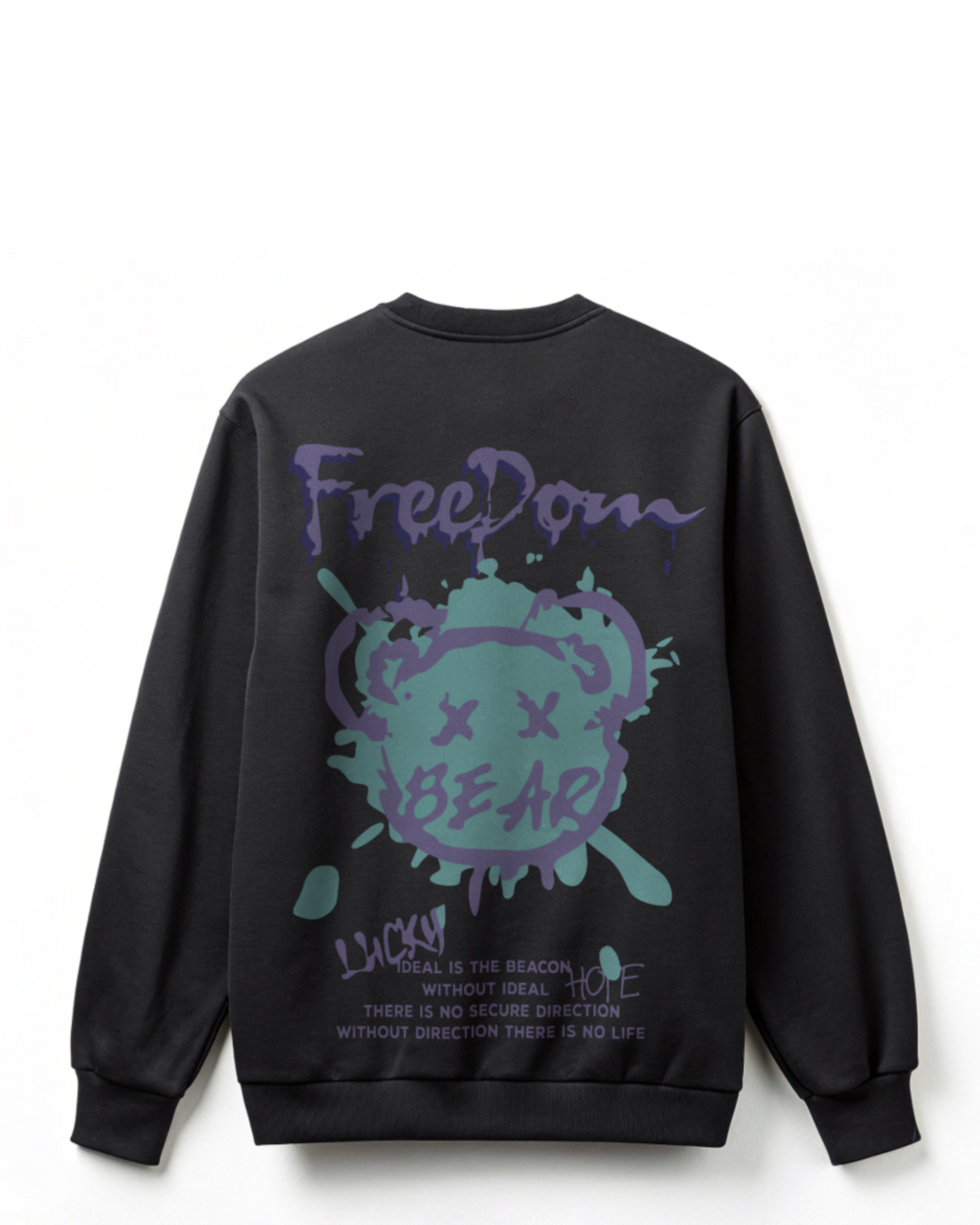 The Freedom Bear - 300 GSM Oversized Sweatshirt