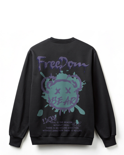 The Freedom Bear - 300 GSM Oversized Sweatshirt